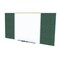 Ghent Combo Whiteboard/Bulletin, Mag Por/Rcycld, Styl D, 4 ft H x 8 ft W, Confetti SPC48D-ATR-CF - alternate 1